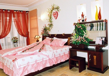Phong thủy phòng ngủ đêm tân hôn